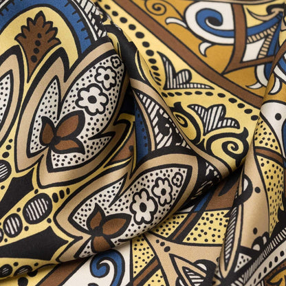 Capri - Silk Neckerchief - Yellow - Solstik
