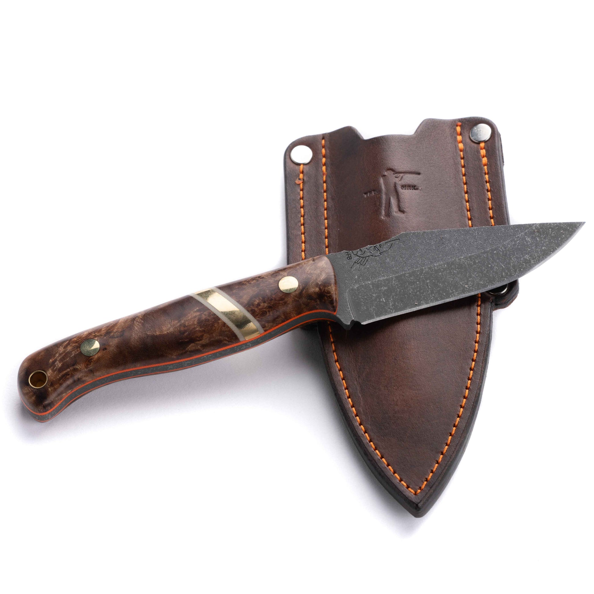 Half Face Blades X Ball and Buck Field Knife