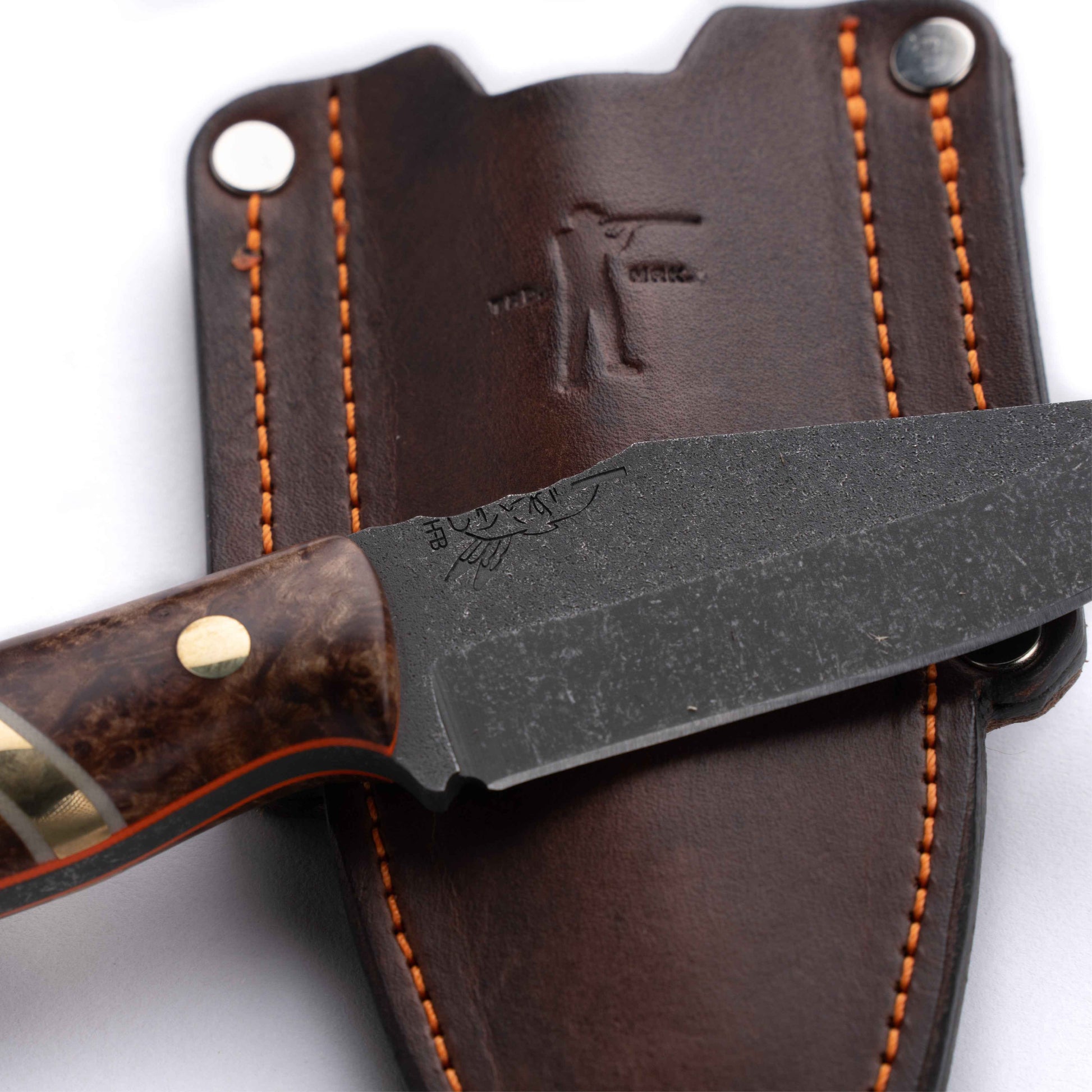 Half Face Blades X Ball and Buck Field Knife