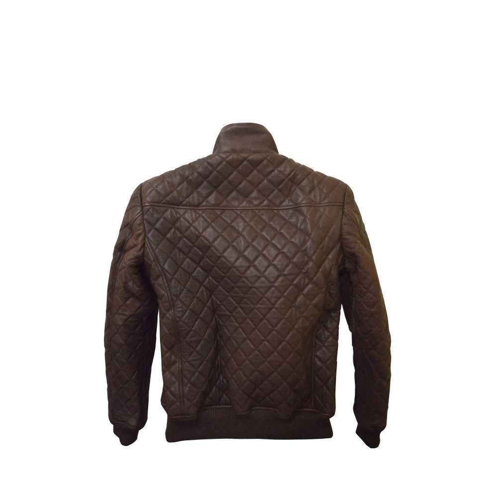 Handmade Edmund's Brown Checkered Jacket