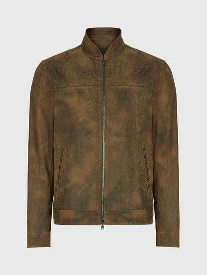 Handmade  Slim Fit Jacket With Artisan Stitch