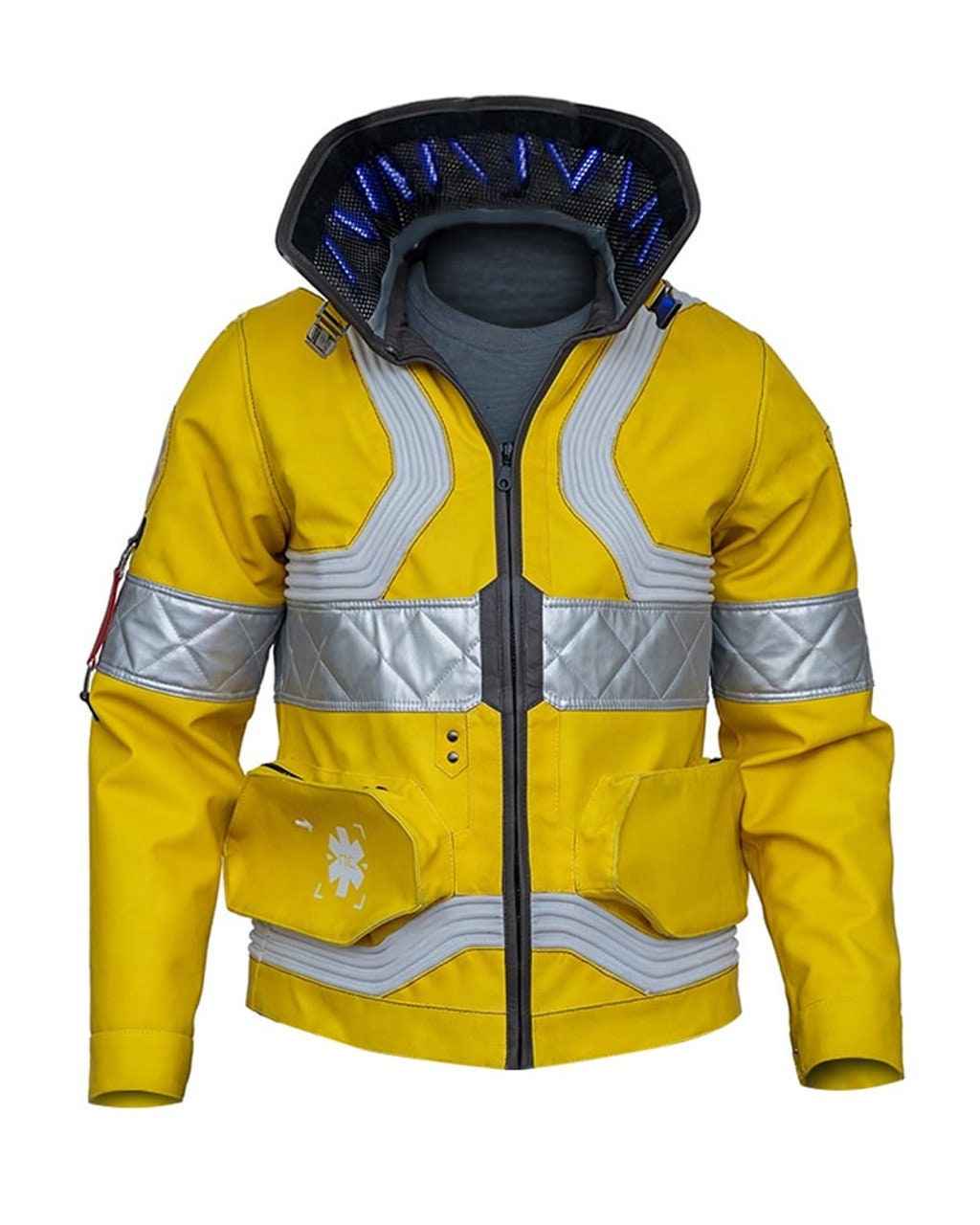 David Martinez Cyberpunk 2077 Jacket – LED & Vegan Leather