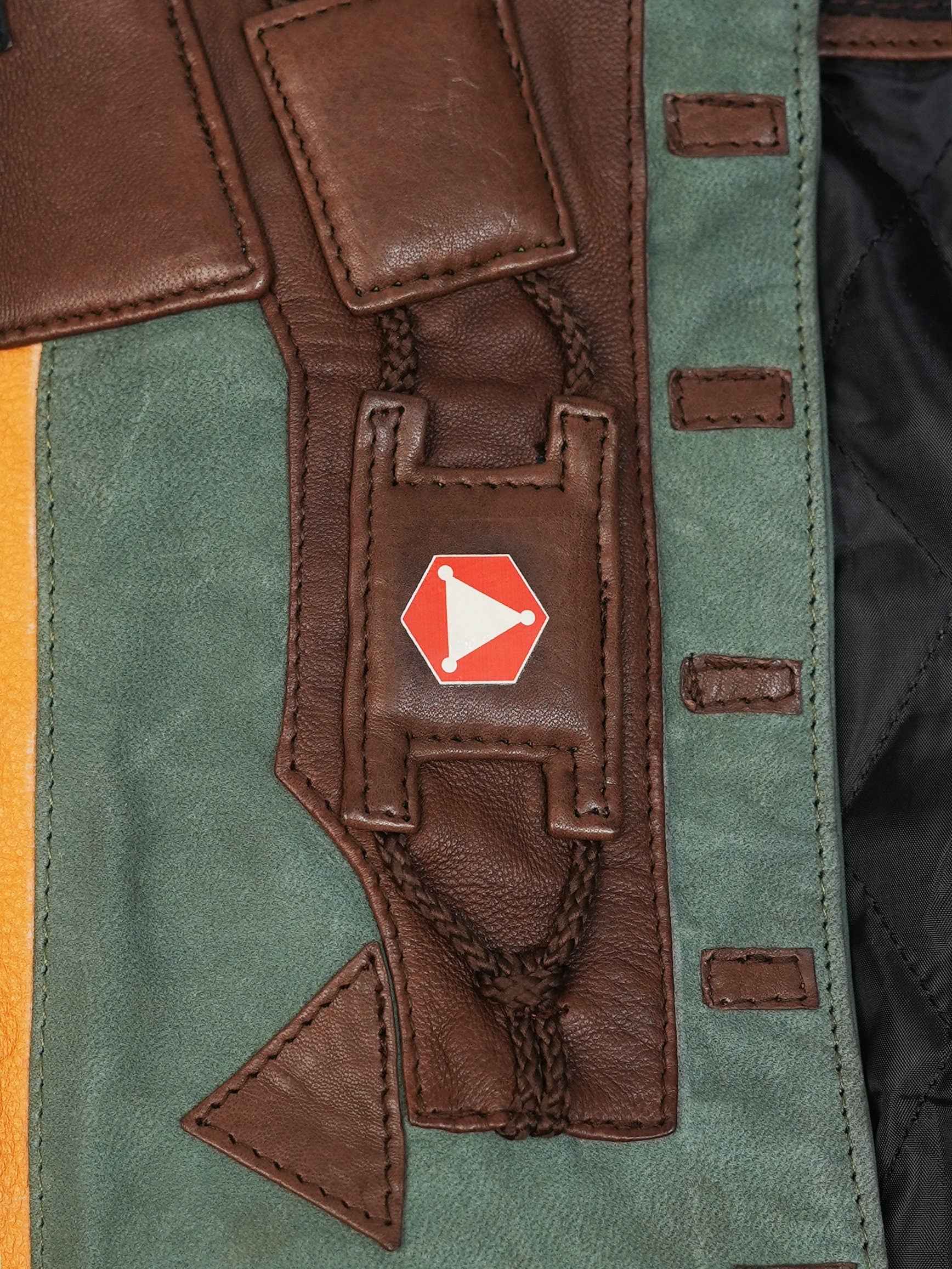 Handmade Old Edge Runners 6th Street Gang Cosplay leather Jacket