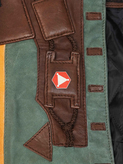 Handmade Old Edge Runners 6th Street Gang Cosplay leather Jacket