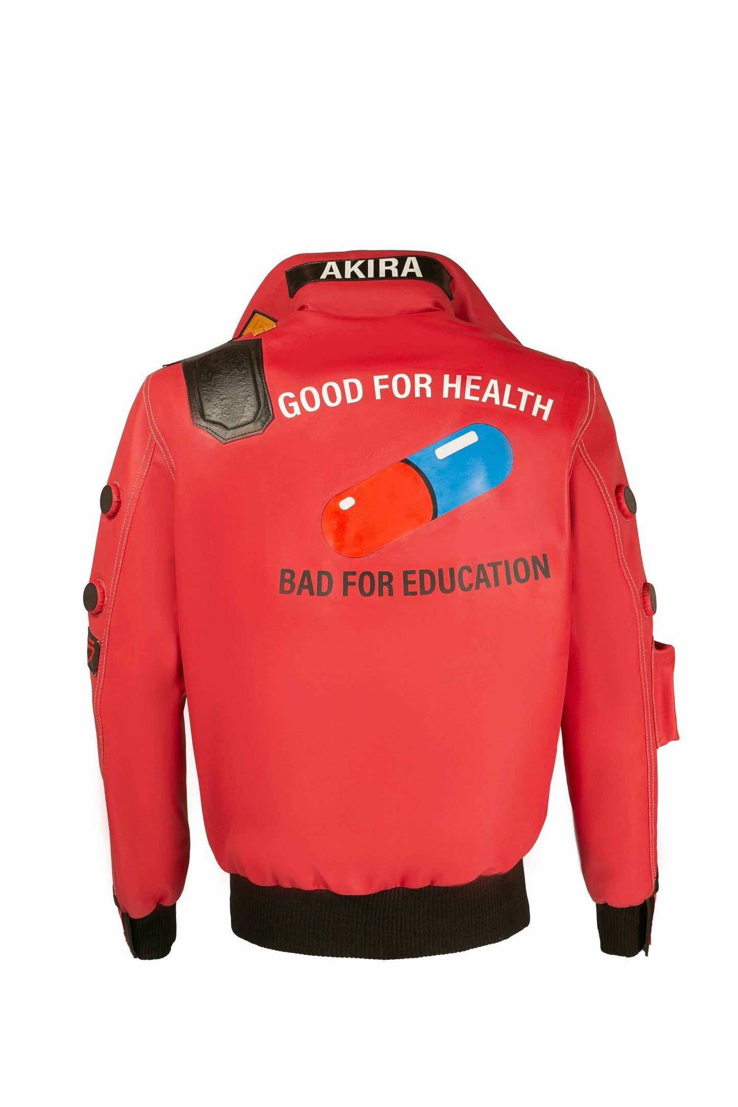 Akira Shotaro Kaneda Capsule Cybernetic Futuristic Cosplay Jacket Handcrafted by Ox and Bulls
