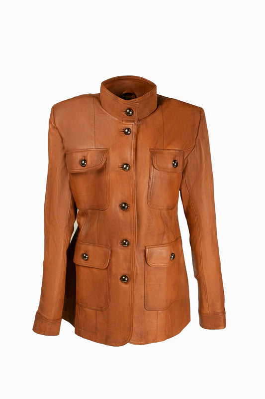 Women's Hunter Colonial Jacket Handcrafted by Ox and Bulls