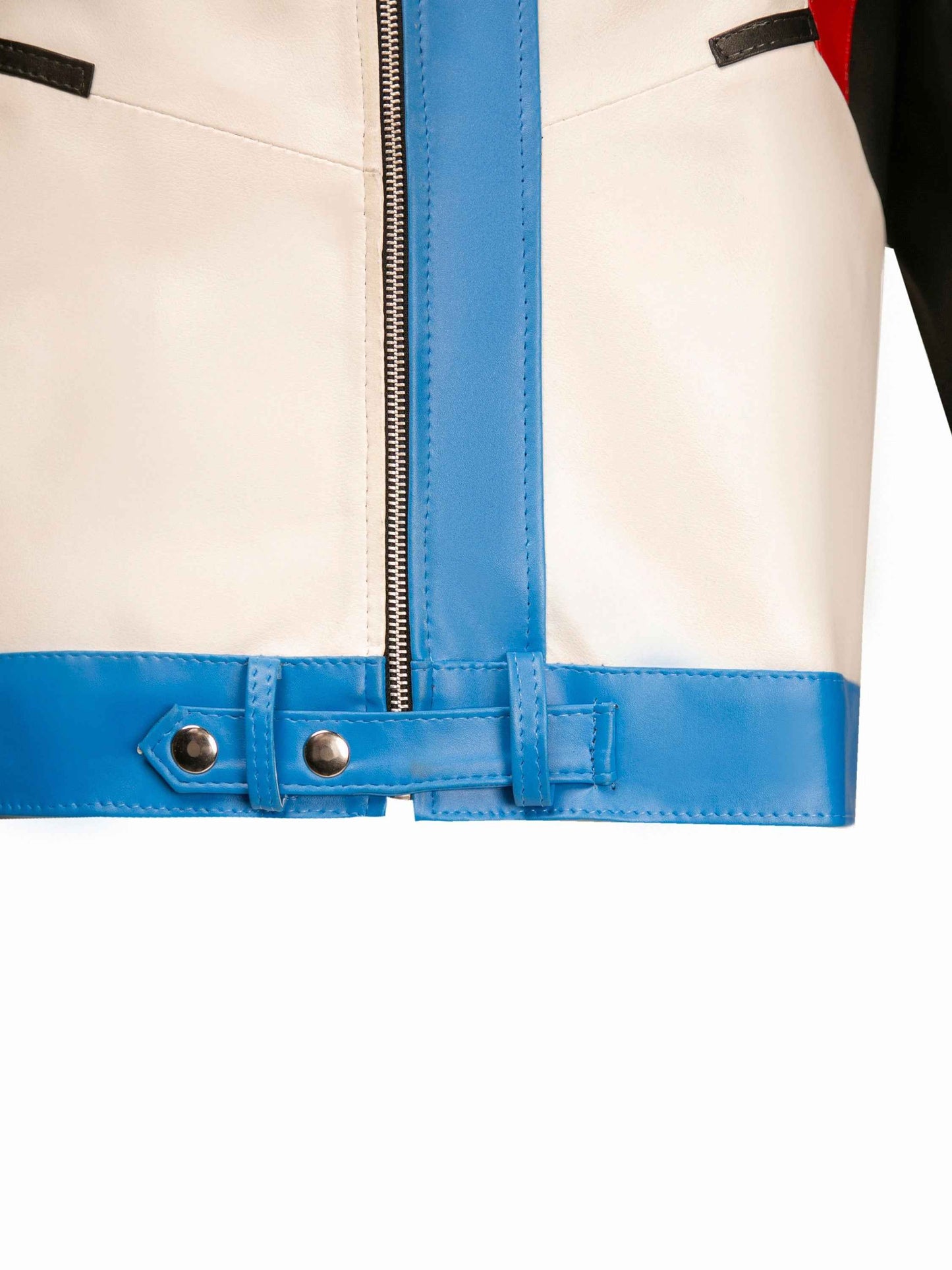 Handmade  Soldier 76 Vegan Leather Jacket Cosplay Costume Over Watch