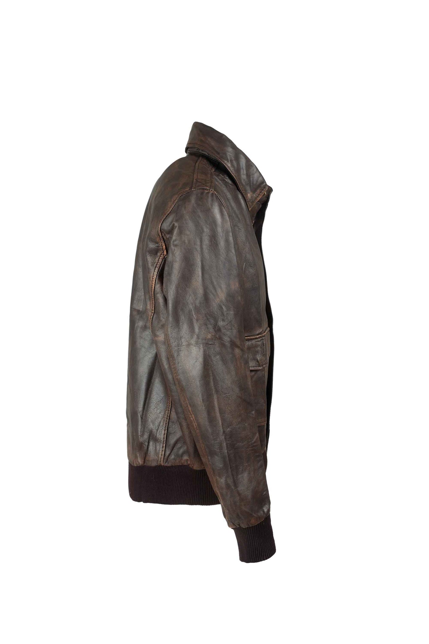 Handmade  A2 Aviator RAF Flight Bomber Jacket Handmade Real Leather Jacket for Men