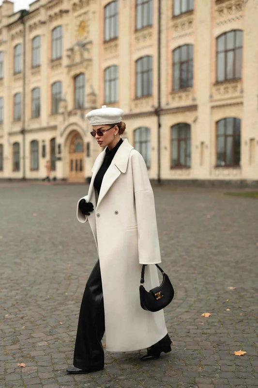 Eliza Classic Wool Blend Overcoat