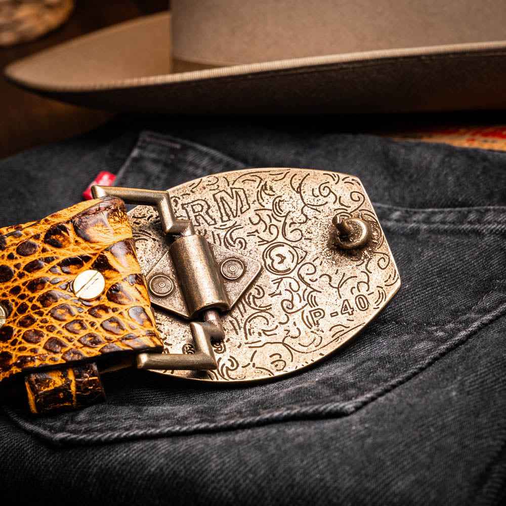 Iowa Belt Mustard / Brown