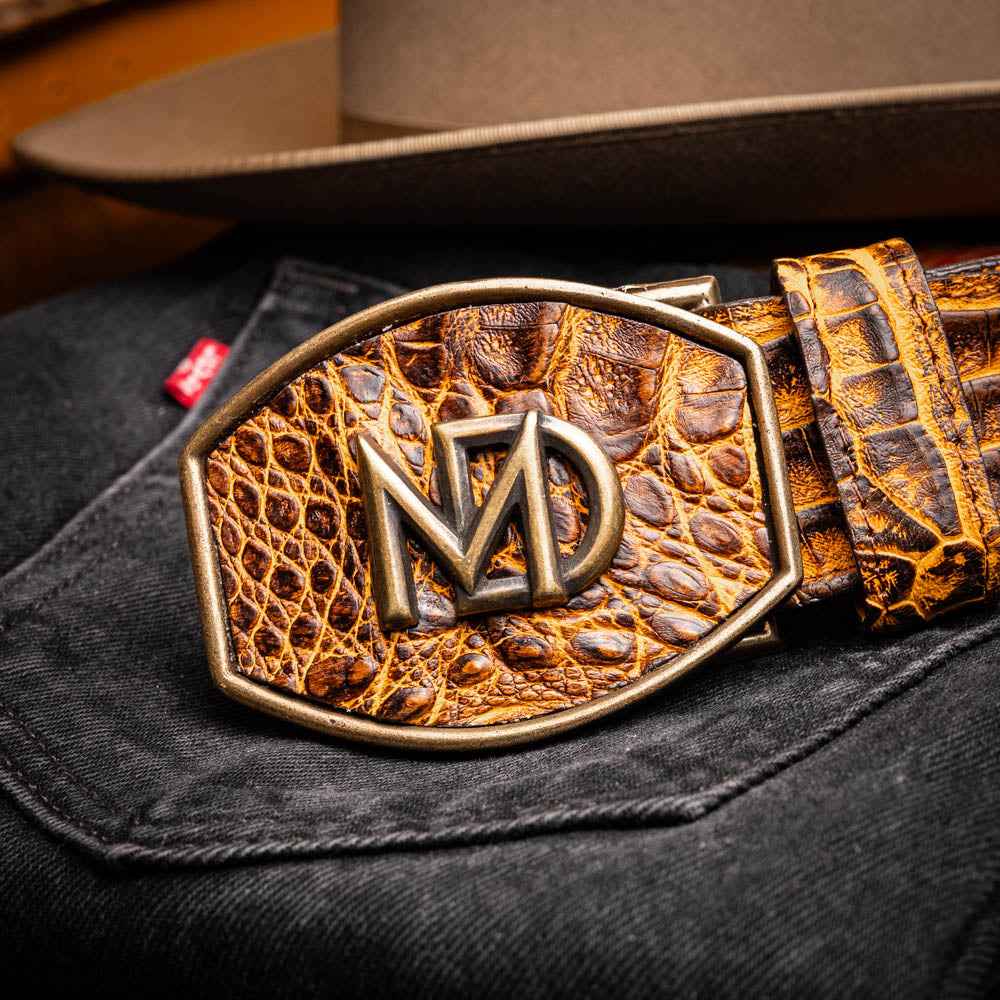 Iowa Belt Mustard / Brown