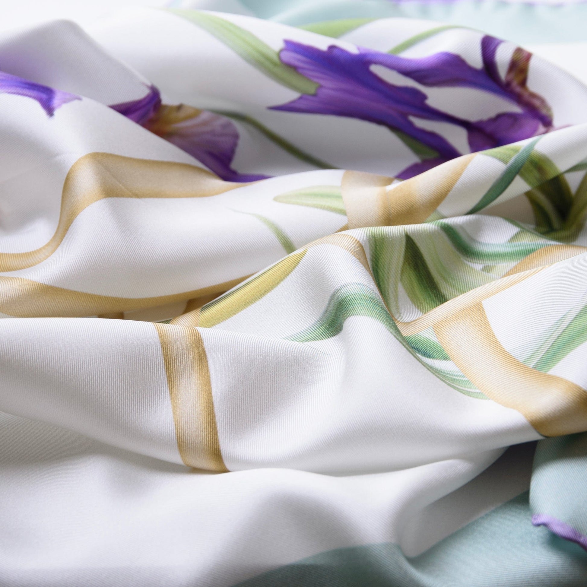 Susanna - Silk Foulard - Mint - Solstik