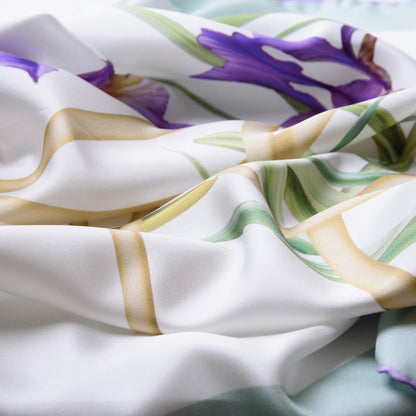 Susanna - Silk Foulard - Mint - Solstik