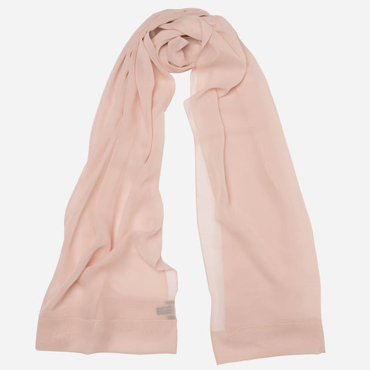 Carmen - Silk Scarf Shawl - Blush Pink - Solstik