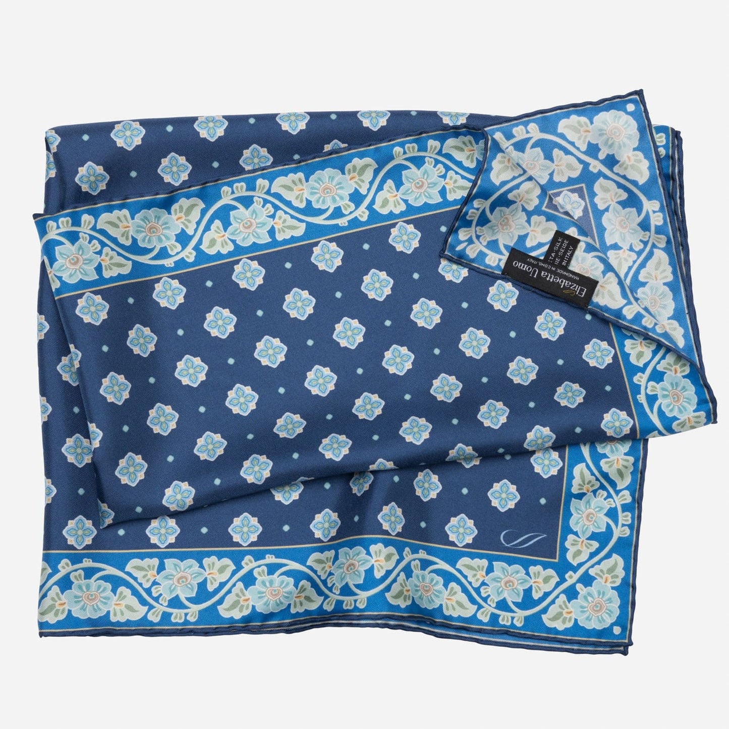 Ducati - Silk Neckerchief - Marine Blue - Solstik
