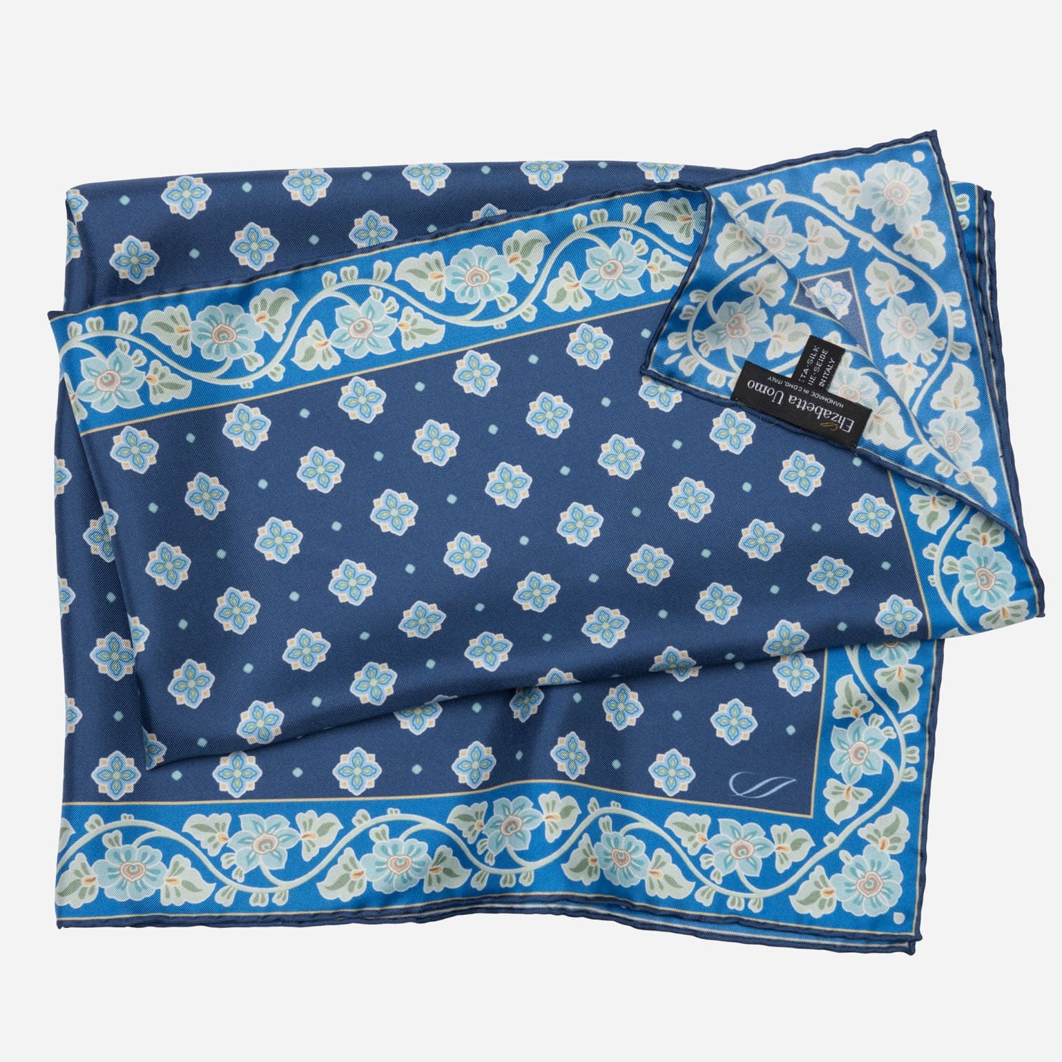 Ducati - Silk Neckerchief - Marine Blue - Solstik