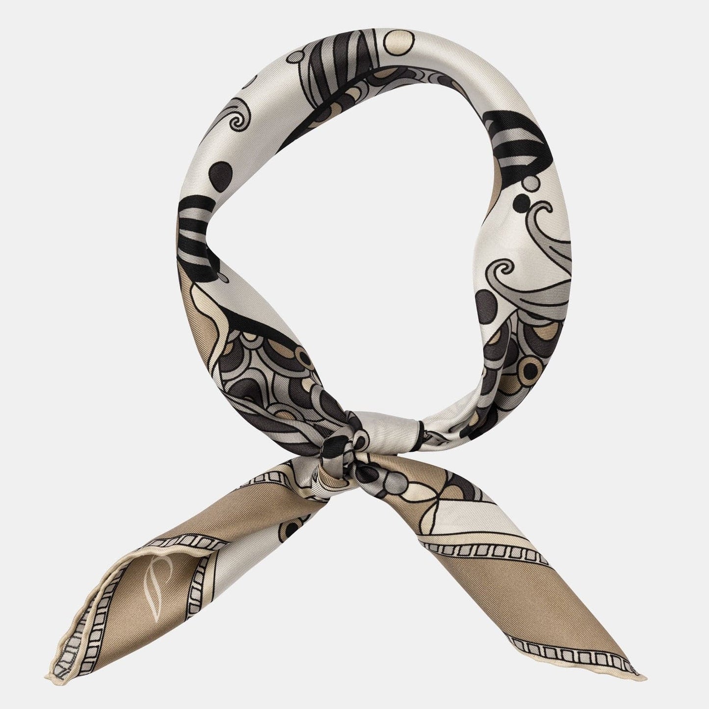 Lombardi - Silk Neckerchief - Sand - Solstik