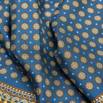 Toscana - Silk Neckerchief - Prussian Blue - Solstik