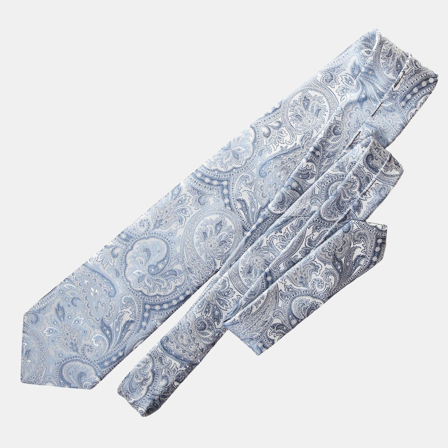 Montecarlo - Silk Jacquard Tie - Blue - Solstik