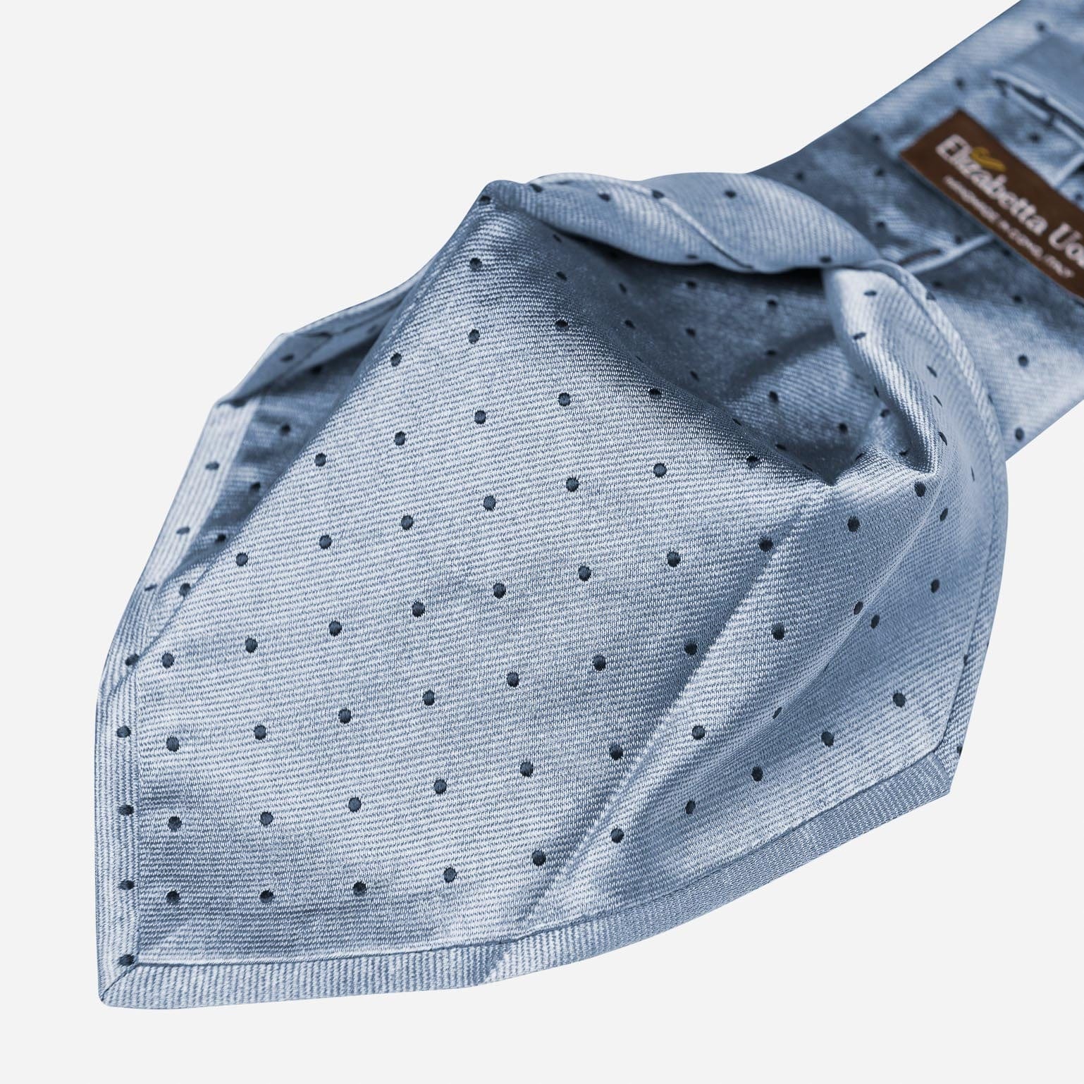 Pisa - Silk Jacquard Tie - Sky Blue - Solstik
