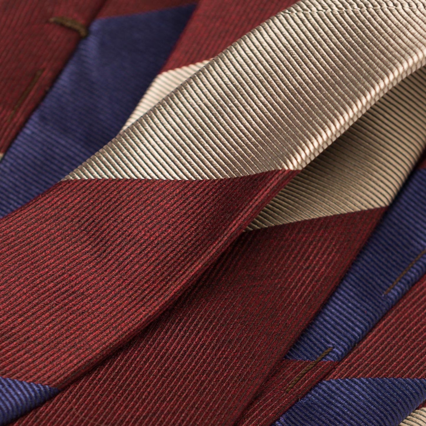 Conero - Silk Jacquard Tie - Burgundy - Solstik