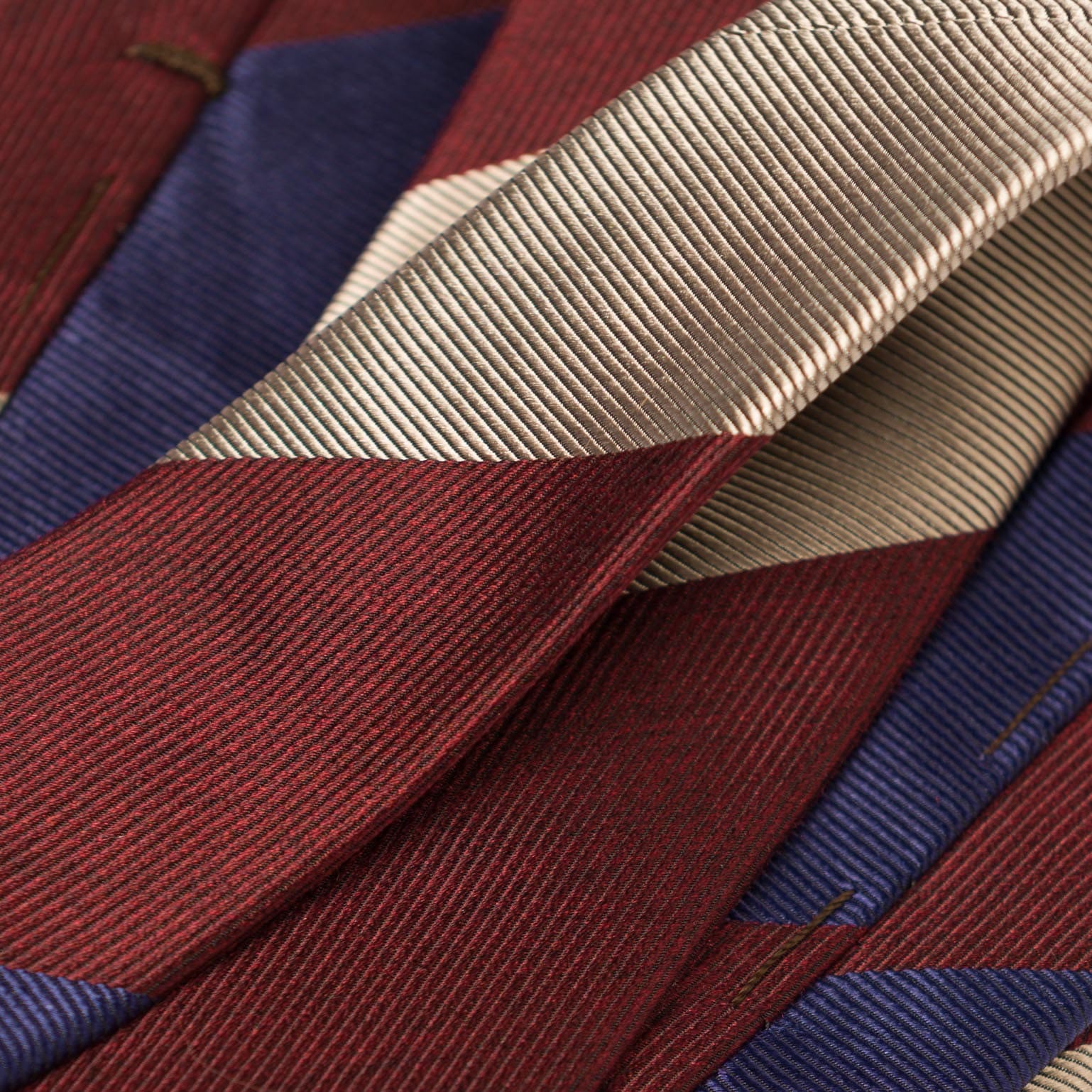 Conero - Silk Jacquard Tie - Burgundy - Solstik