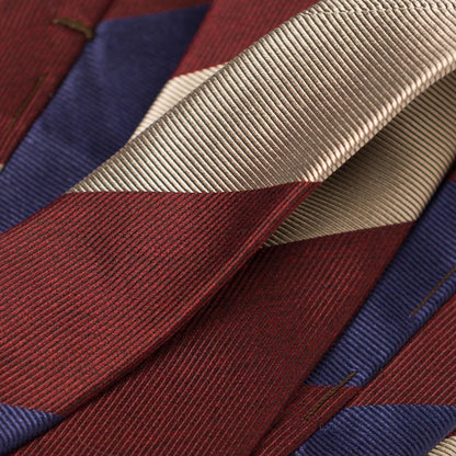 Conero - Silk Jacquard Tie - Burgundy - Solstik
