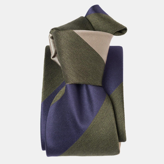 Conero - Silk Jacquard Tie - Sage Green - Solstik