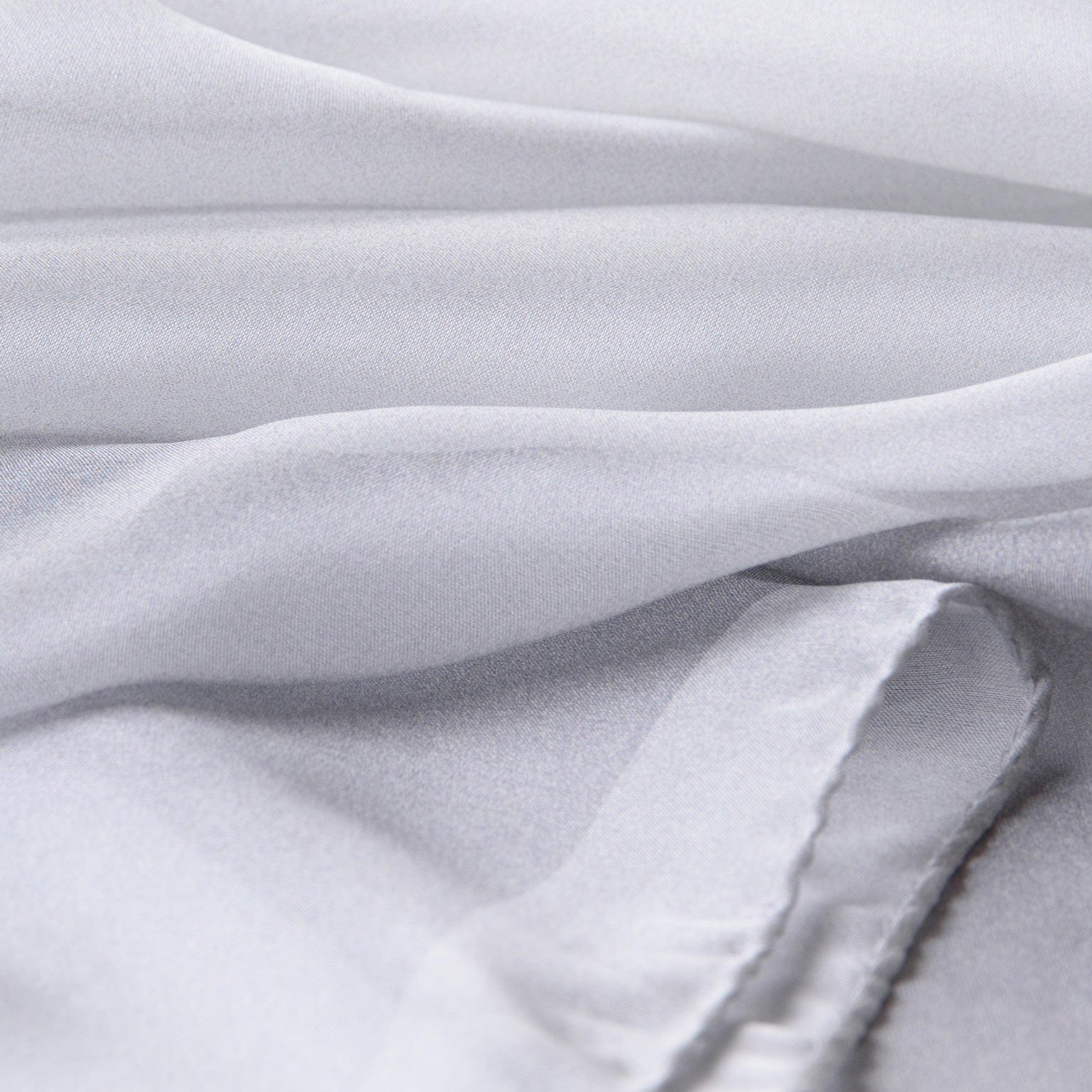 Sophia - Silk Scarf Shawl - Silver Pearl - Solstik