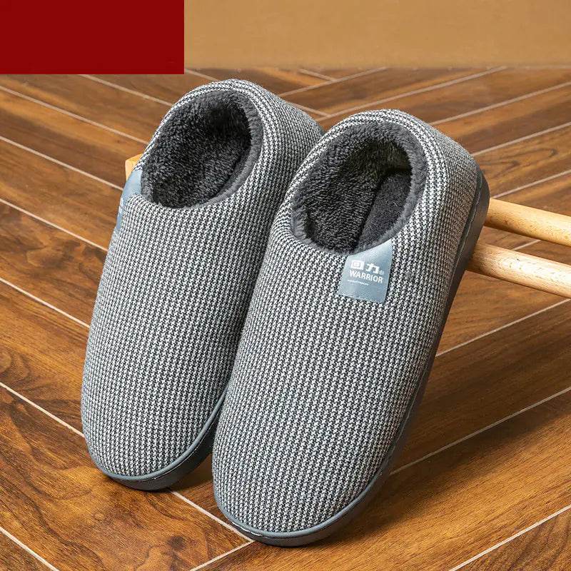 Women's Anti-Slip Cotton Slippers for Home Use - Solstik