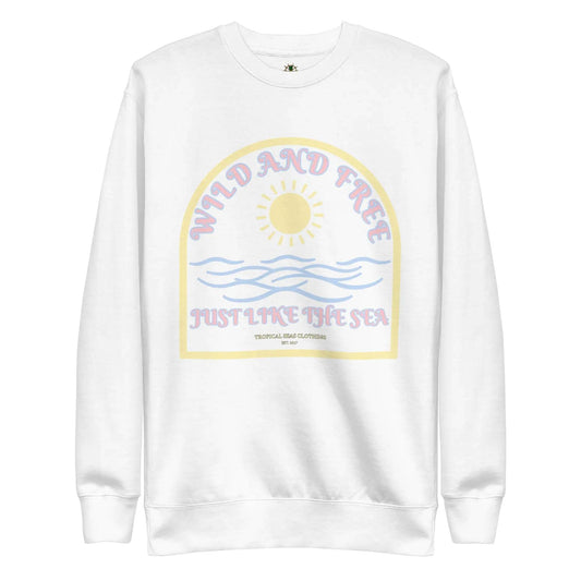 Women's Positive Wild and Free Sweatshirt - Solstik