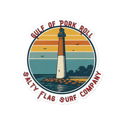 Gulf of Pork Roll stickers
