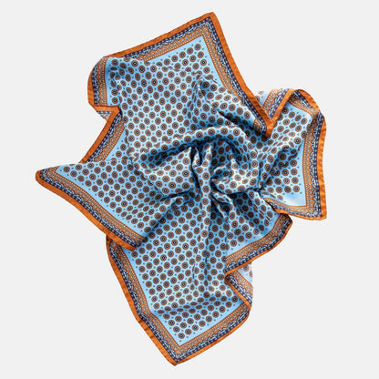 Toscana - Silk Neckerchief - Sky Blue - Solstik