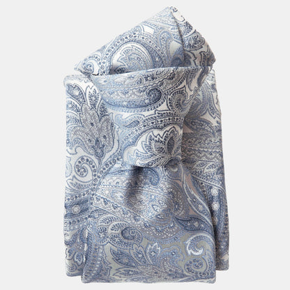 Montecarlo - Silk Jacquard Tie - Blue - Solstik
