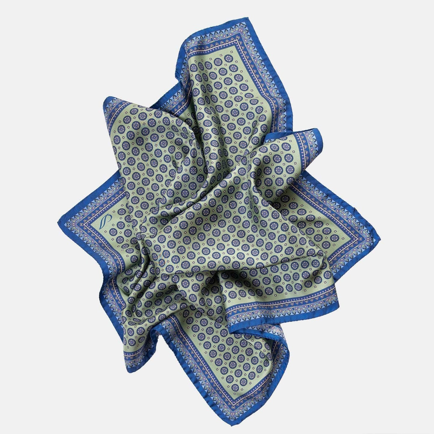 Toscana - Silk Neckerchief - Pistachio - Solstik