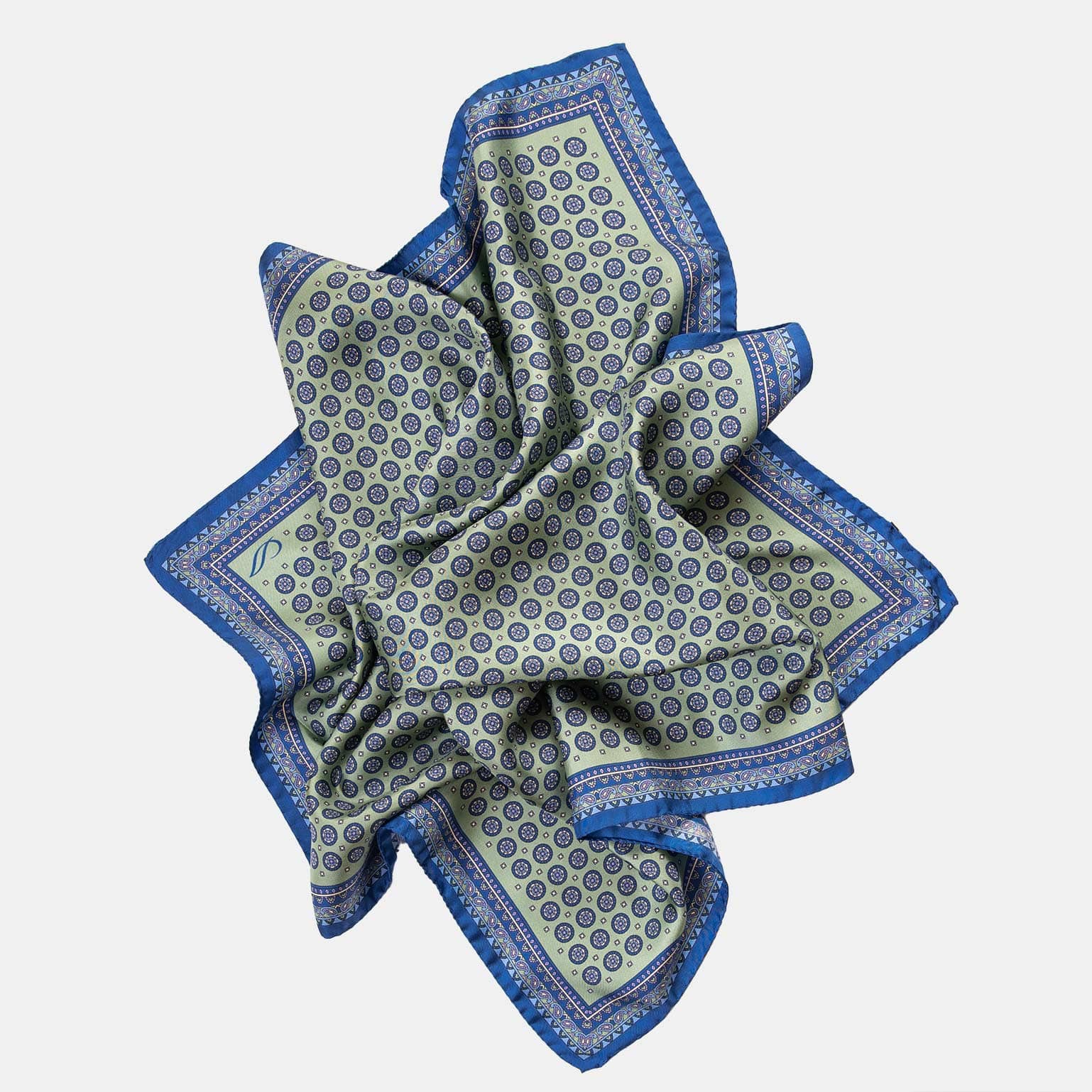 Toscana - Silk Neckerchief - Pistachio - Solstik