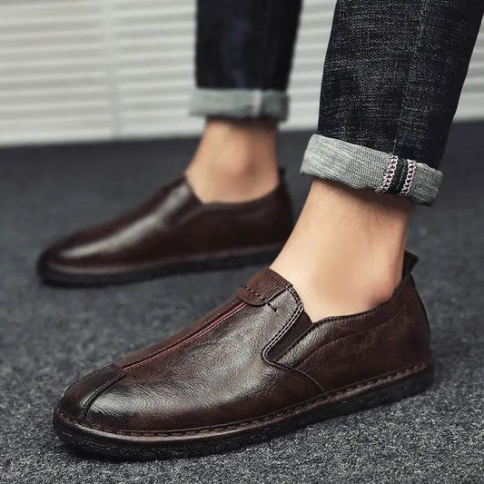 Stylish Spring Men's Slip-On Loafers for Casual Wear - Solstik