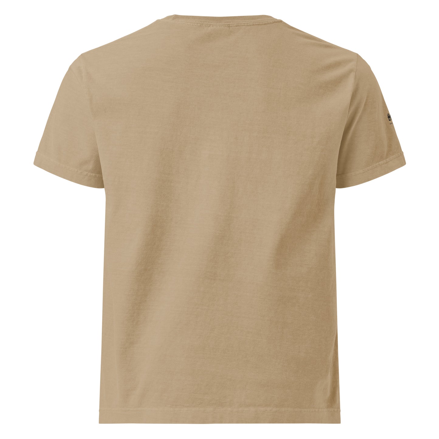 Solstik Beige Sailboat Print T-Shirt Luxury Soft Tee/ Steel - Solstik #