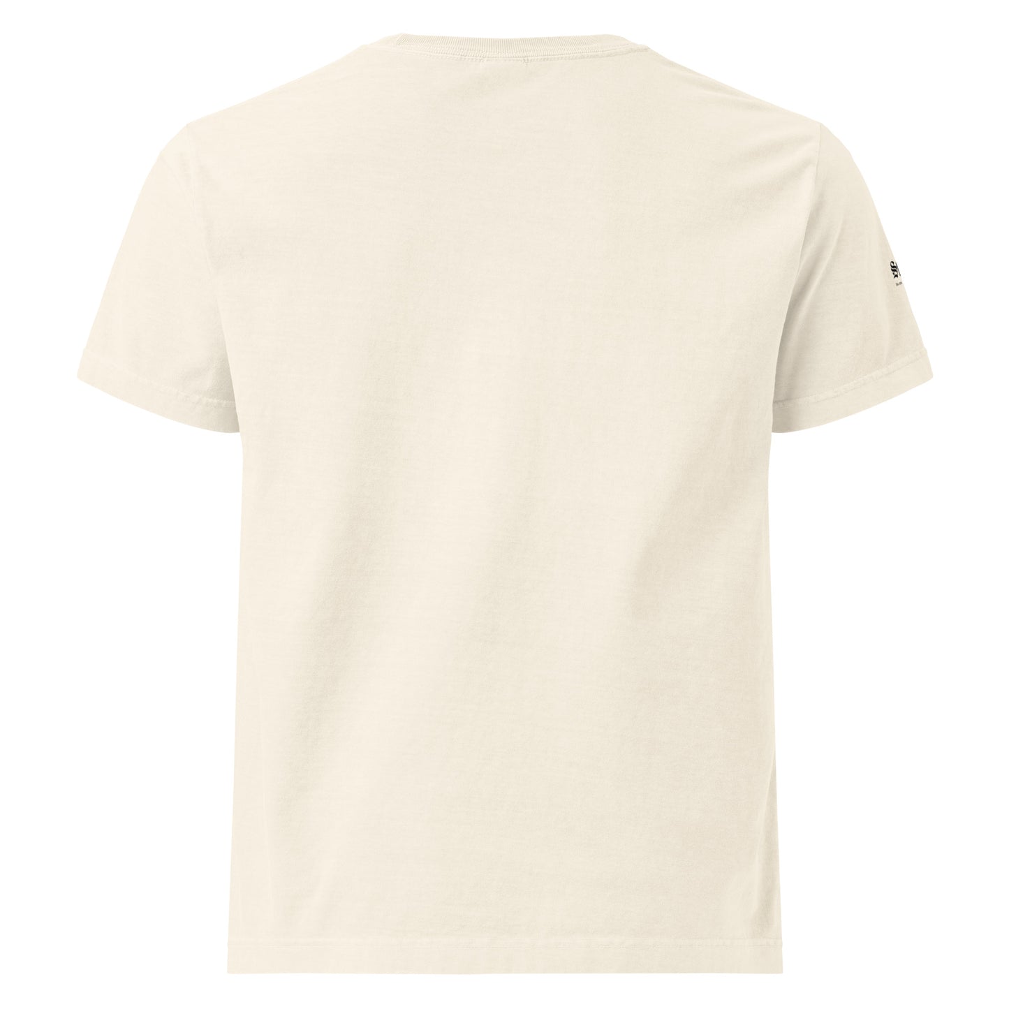 Solstik Beige Sailboat Print T-Shirt Luxury Soft Tee/ Steel - Solstik #