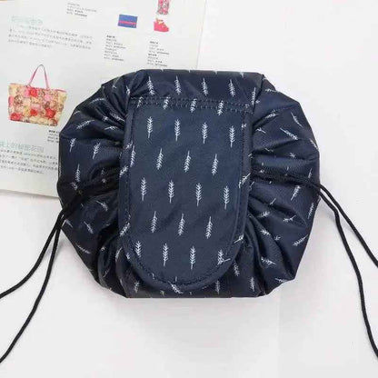 Solstik Luxury Drawstring Makeup Bag – Stylish & Compact