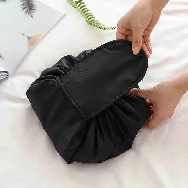 Solstik Luxury Drawstring Makeup Bag – Stylish & Compact