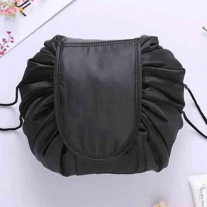 Solstik Luxury Drawstring Makeup Bag – Stylish & Compact