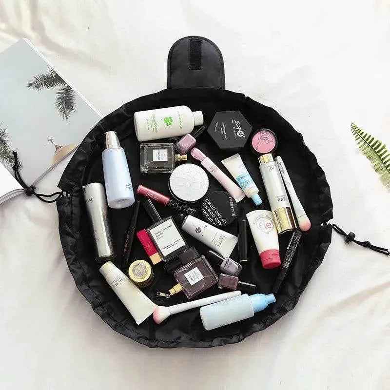 Solstik Luxury Drawstring Makeup Bag – Stylish & Compact