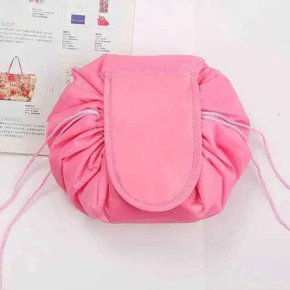 Solstik Luxury Drawstring Makeup Bag – Stylish & Compact