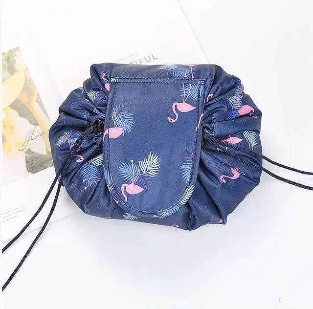 Solstik Luxury Drawstring Makeup Bag – Stylish & Compact