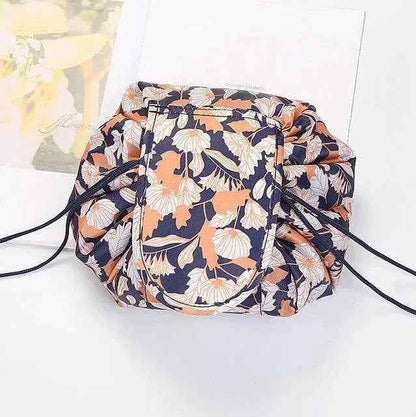 Solstik Luxury Drawstring Makeup Bag – Stylish & Compact