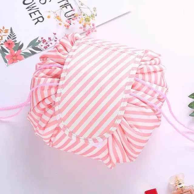 Solstik Luxury Drawstring Makeup Bag – Stylish & Compact