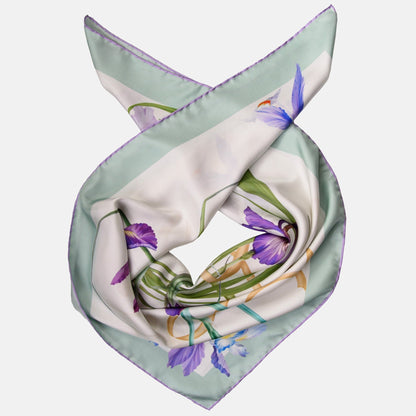 Susanna - Silk Foulard - Mint - Solstik