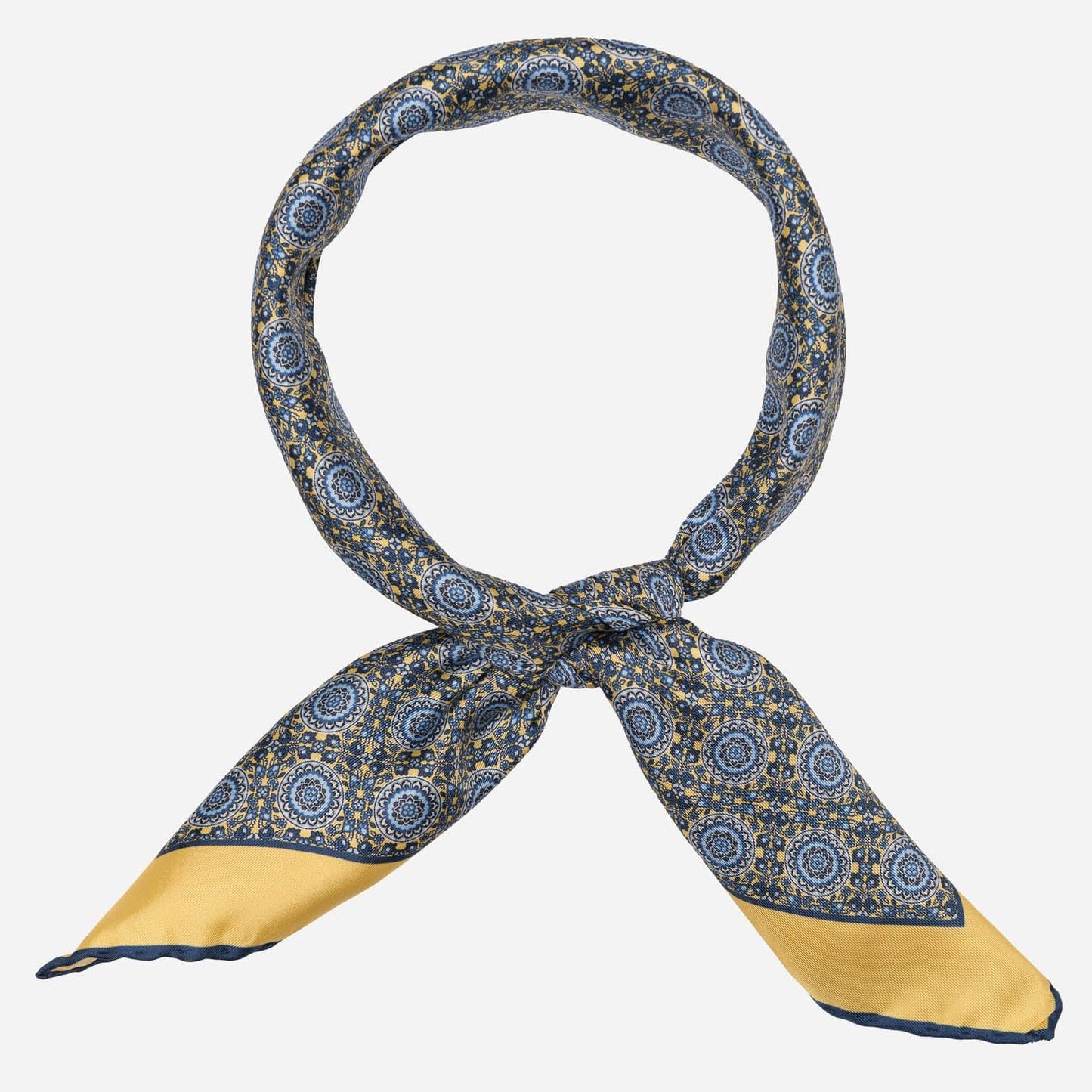 Lucca - Silk Neckerchief - Yellow - Solstik