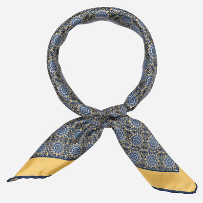 Lucca - Silk Neckerchief - Yellow - Solstik